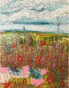 A6 - Abstract Flower Field, Acrylic - ID 149